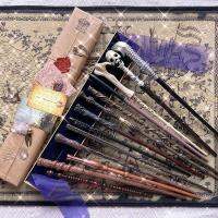 Harry Potter Wand Peripl Movie Metal Core Magic Stick เฮอร์ไมโอนี่ดัมเบิลดอร์ของเล่นของขวัญบรรจุภัณฑ์เวทมนตร์