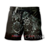 3D พิมพ์ Sadus Rock Summer Beach Shorts สตรีทแวร์แห้งเร็วกางเกงขาสั้นลำลองกางเกงขาสั้นกีฬา XS-5XL