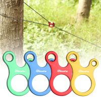 5pcs Tent Awning Cord Rope Fastener Guy Line Runners Tensioner Tightener Tool Adjust Rope Length Outdoor Camp Hike Supplies