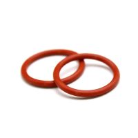 5 Buah Merah 5Mm Diameter Kawat Aman untuk Makanan Silikon O Cincin Gasket OD 18-45Mm O Cincin Segel Washer