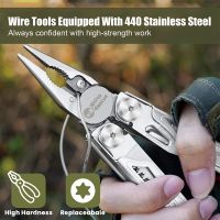 【YF】 Sog Multitool Folding Pliers PliersBack Clipfor OutdoorCamping