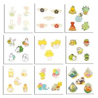 Cartoon Mushroom Plant Flower Collection Enamel Pin Super Cheap Suit Metal Brooches Badges Jewelry Gifts For Kid Women Wholesale