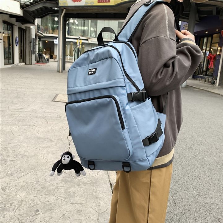กระเป๋าเป้สะพายหลังสำหรับผู้ชายกระเป๋าสำหรับวัยรุ่นเด็กผู้ชายชุดแฟชั่นผู้หญิงกระเป๋าเป้เดย์แพ็ค39-s