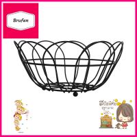 ตะกร้าผลไม้กลม KECH FLOWER 29 ซม. สีดำFRUIT BASKET KECH FLOWER 29CM ROUND BLACK **จัดส่งด่วนทั่วประเทศ**