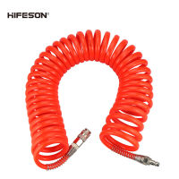 HIFESON นิวเมติกฤดูใบไม้ผลิท่อชุด EU อะแดปเตอร์ Connetor 3M 6M 9M 12M 15M Air หลอดสำหรับ Air Compressor Air เครื่องมือพลาสติกท่อ-GDDD MALL