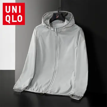 Uniqlo white jacket on sale mens