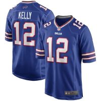 2023 New Fashion version NFL Buffalo Bills Football Jersey No. 12 Kelly Game Uniform Mens