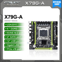 SZMZ เมนบอร์ด X79G-A LGA 2011ตำแหน่งฐาน2011 V1 V2รองรับ4 * DDR3และ NVME M.2 X79