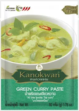 Kanokwan green hotsell curry paste