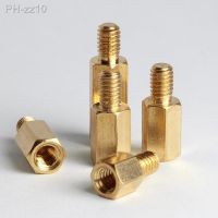 M2/2mm M2.5/2.5mm Hex Male Female Brass Standoff Board Stud Pillar PCB Motherboard Spacer Screw Bolt