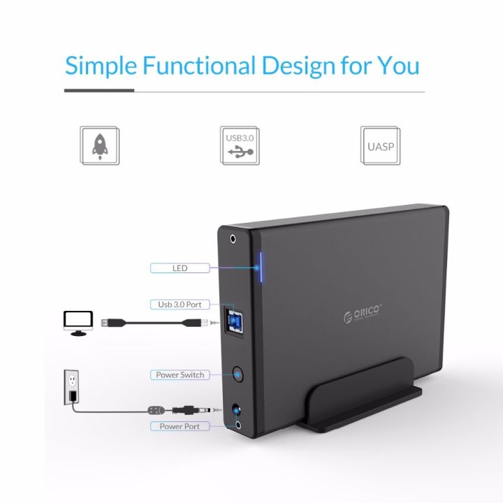 orico-3-5-hdd-case-sata-to-usb-3-0-adapter-external-hard-drive-enclosure-for-2-5-3-5-ssd-disk-hdd-case-for-pc-support-16tb