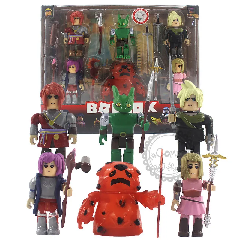 Roblox Toys Figures Blocks Action 6pc/set Minifigure 7cm PVC Suite Dolls  Toys Anime Model Figurines for Decoration Collection Birthday Gifts Kids  for Boys and Girls, Christmas Gifts