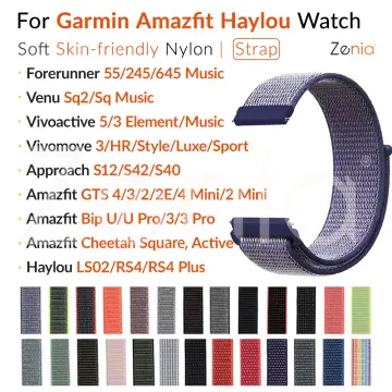 Garmin vivoactive strap on sale size