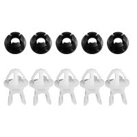 5 Sets Hood Support Prop Rod Holder Clip Fixing Rivet Fit for Honda S2000 Accord Odyssey Prelude Acura RDX TSX 91503 SS0 003