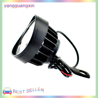 yangguangxin ไฟหน้าตัดหมอกรถจักรยานยนต์2ชิ้นชุดโคมไฟหน้า LED 6ดวง12V-85V