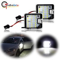 Error Free Canbus White LED Car Under Side Mirror Puddle Lights For Ford Grand C-Max Focus Kuga Escape Mondeo IV S-Max WA6