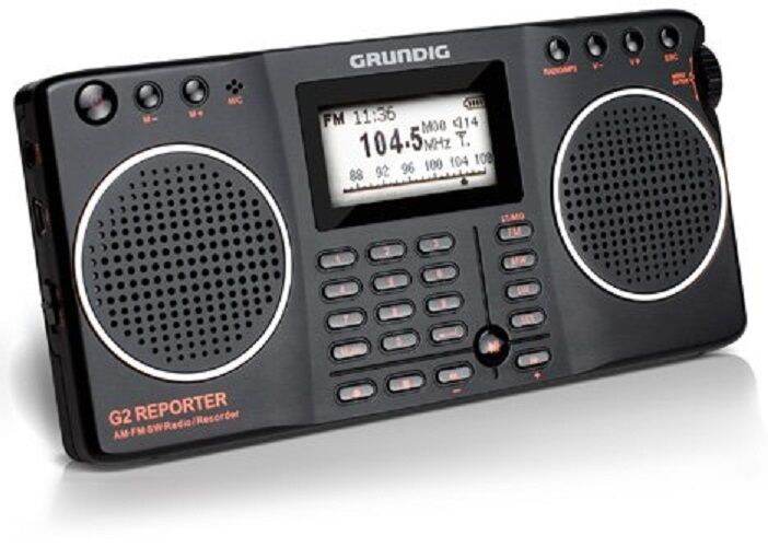 ĐÀI RADIO MP3 GRUNDIG NG2B G2 REPORTER (AM/ fm/ Sw RADIO RECORDER) |  