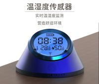 Zigbee Tuya smart temperature and humidity sensor clock with screen backlight display smart home temperature and humidity meter