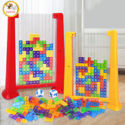 Children Diy Building Blocks Desktop Game Parent