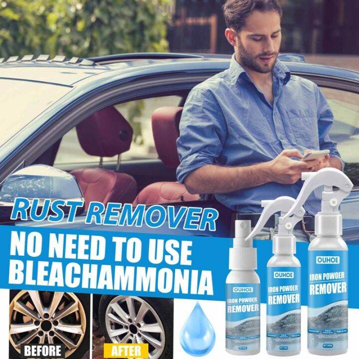 Neutral Rust Removal Spray Iron Powder Remover Easy To Apply Seals And