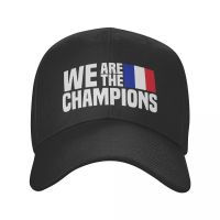 Punk We Are The Champions France Baseball Cap Men Women Adjustable French Flag Dad Hat Sun Protection Snapback Caps