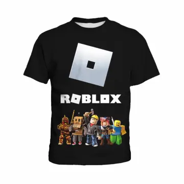Roblox Shirt Kids Boys Large 8 Black Graphic Gamer Gaming Blocks Old Navy