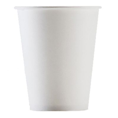 [HOT QIKXGSGHWHG 537] 100ชิ้น/แพ็ค250มิลลิลิตรทิ้งถ้วยกระดาษสีขาวหนาดื่มถ้วยกาแฟชานมถ้วยยอมรับปรับแต่ง