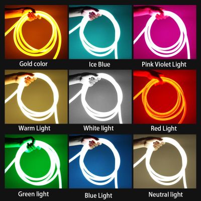 LED Round Flexible Strip Light 360° Glowing Neon Indoor Ambient Light Home Decoration Light Ceiling Light Strip Night Light Night Lights