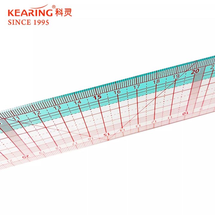 ไม้บรรทัด-kearing-fashion-design-ruler-pattern-grading-ruler-ไม้บรรทัดวัดผ้า-50cm-8050b