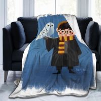 2023 in stock  Harry Potter Ultra-Soft Micro Fleece Blanket Anti-pilling Warm Travel Office Home flannel Blanket for Sofa Bed，Contact the seller to customize the pattern for free