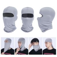 Mens Women Caps Cycling Balaclava Full Face Ski Mask Bicycle Hat Windproof Breathable Anti-UV Outdoor Sports Bicycle Head Cap