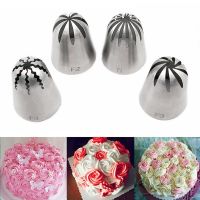 【CC】♚❀  Russian Tips Pastry Large Size 1 Pcs Nozzle Icing Piping Set Decorating Cakes Baking Tools