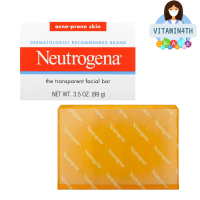 Neutrogena, The Transparent Facial Bar, Acne Prone Skin, 3.5 oz (99 g)