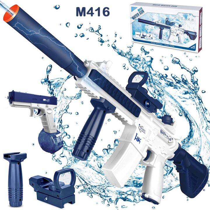 M416 Water Toy Electric Automatic Pistol Water Toys Glock Swimming Pool
