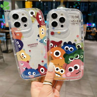 เคสสำหรับ Realme 5 5S C3 6i 7i C17 10 C11 2020 C12 C25 C25S C20 C11 C21Y ฝาครอบป้องกัน C25Y C30S C33 C35 C53การ์ตูนน่ารักสบู่มอนสเตอร์เคสมือถือกันกระแทก