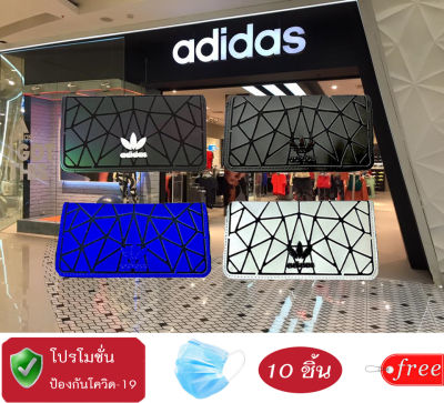 [ลิขสิทธิ์แท้] ADIDASclover FACTORY 3D WALLET กระเป๋าสตางค์ กระเป๋าถือ คอลเลคชั่นล่าสุดดีไซน์แนวสปอร์ต 3D ใช้งานแบบซิปรอบ