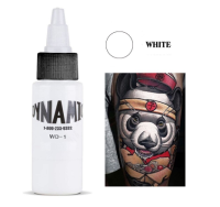 หมึกสัก ไดนามิก DYNAMIC INK [แท้]  BLK WD1  (White)  มีแบ่งขาย 1 ออนซ์  [ส่งทุกวัน ]