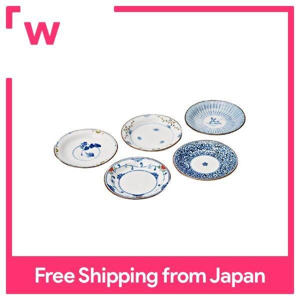 Buy Saikai Pottery Traditional Inoyaki Japanese Sall Plates Set Of 5
