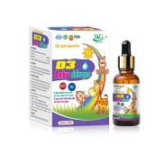 Canxi Tăng Chiều Cao Vitamin D3K2MK7 Tăng Sức Đề Kháng Giúp Bé Phát Triển