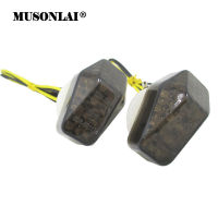 รถจักรยานยนต์จักรยาน LED Flush Mount ไฟเลี้ยว Flasher e Clear สำหรับ Suzuki GSXR 600 750 1000 Bandit 600S 1200S