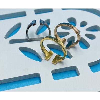 แหวน T ไม่เต็มวง แหวน สแตนเลส แหวนมุข งานหัวT แหวนเพชร บริการเก็บเงินปลายทาง