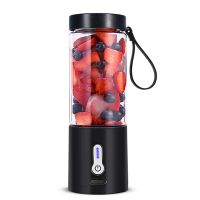 Portable Juicer Cup 400ML Juicer Cup Multifunction Juicer Cup 20001 RPM Electric Juicer Cup Blue