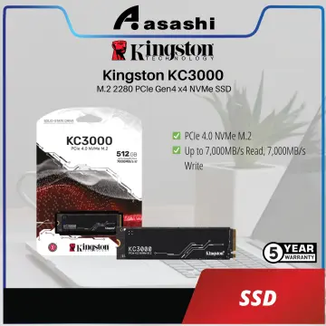 Kingston KC3000 M.2 2280 NVMe SSD 1TB - SSD M.2 