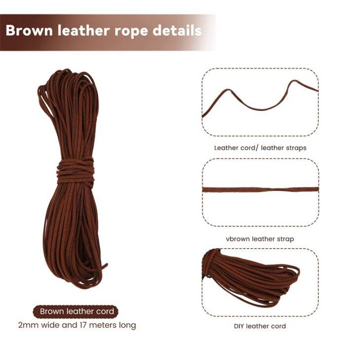 16-65-18-655-m-2-mm-brown-leather-strap-leather-thong-flat-diy