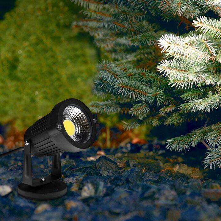 cob-3w-12v-led-lawn-light-waterproof-led-spotlight-garden-garden-light-outdoor-spotlight-no-pillars-warm-colors