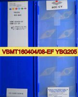 VBMT160404-EF VBMT160408-EF YBG205 10 ชิ้น / ชุด 100% ZCC CT insert YBG205 = M20-M40 Process สแตนเลสสตีลจัดส่งฟรี