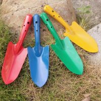 2Pcs Gardening Shovel Multi-purpose Gardening Spade Fine Polishing Iron Camping Trowel Mini Garden Hand Tool for Outdoor Drawstring Bags