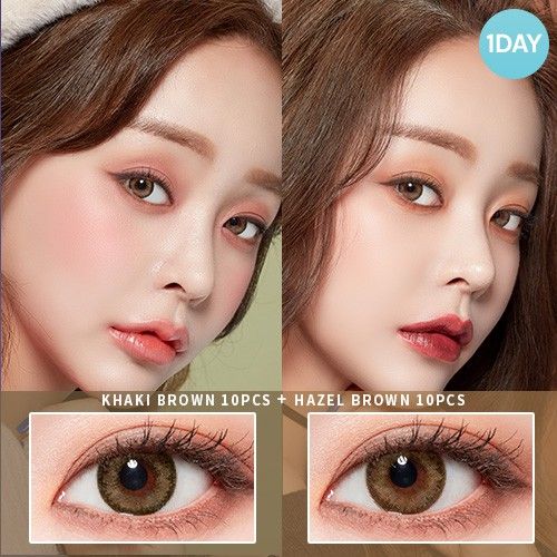 lenstown-romantea-tokyo-1-day-2-colors-in-1pack-คอนแทคเลนส์รายวัน-1กล่องได้2สี