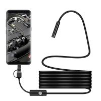 【♀】 Hayas Super Store 3 In 1 7มิลลิเมตร Type C กล้อง Endoscope กันน้ำ6Led USB Endoscope Borescope กล้องตรวจสอบ