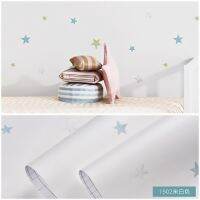 วอลล์เปเปอร์3d Star Moon Self Adhesive Wallpaper บาสเกตบอลรักบี้เด็กหญิงเด็กชายวอลเปเปอร์ห้องเด็ก W57ม้วนวอลล์เปเปอร์